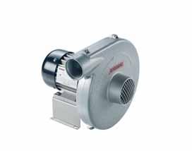 Pure power: blowers from Leister. No air without blowers! One blower often supplies several air heaters in industrial processes.