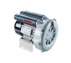 High-pressure blower (Side-channel blower) ROBUST Versatile and operable at high ambient temperature up to 60 C. Despite its small dimensions, ROBUST is a real powerhouse.