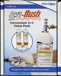 Rx11-flush has been the industry s standard for over a decade, and contractors agree it s the best flush for R-410A retrofits and after compressor burnouts. Rx11-flush Starter Kit Contains a 1 lb.