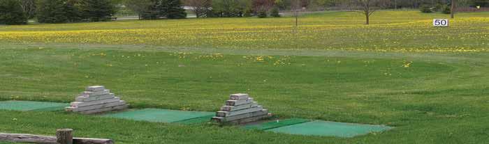 Rationale: A driving range is a good interim use for areas that may be slated for other recreational uses in the future.