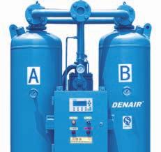DESICCANT AIR DRYER Features and advantages The control system uses single-chip microcomputer program for automatic