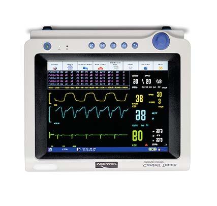 CARDELL TOUCH (BP + SpO 2 + ECG + CO 2+ NIBP + RESPIRATION+ TEMPERATURE) The Cardell Touch is highly advanced, yet easy to use.