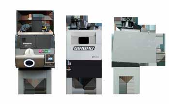 A system of graphical icons, common to all Girbau products, makes programming and running the dryer straightforward