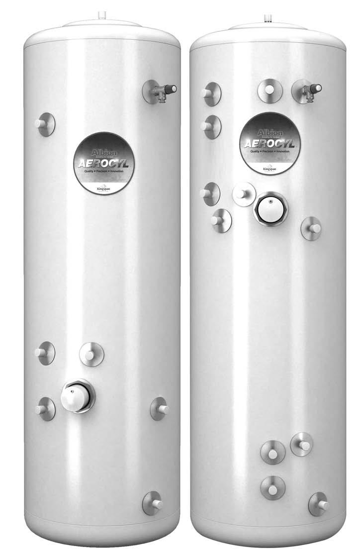 Unvented cylinders are a controlled service as defined in the latest edition of the building regulations and should only be fitted by a competent person.