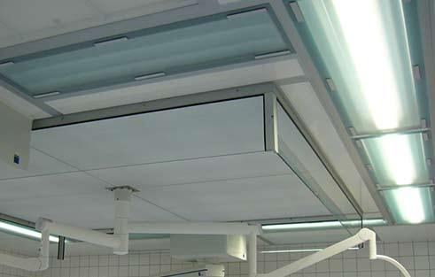 for your OT. Perfect Integration of the entire OT Ceiling including all ceiling mounted equipment.