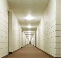 Common Areas Corridor Corridor The Energy Management System will reduce lighting energy consumption while ensuring the safety and security of all building occupants.