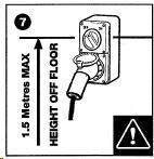 and 3. 2. Do not place hand into mixing bowl when on the machine. Picture 2. 3. Do not place hand into guarded area when machine is in operation. Picture 2. DANGER: 4.