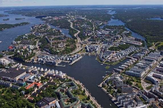 Example of Green District: Hammarby-Sjostad,