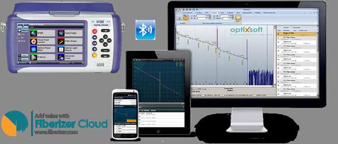OTDR Trace Analysis and Documentation OTDR TRACE / FIBERIZER Fiberizer Desktop Fiberizer Desktop is a standalone PC software application to analyze traces acquired by the OTDR.