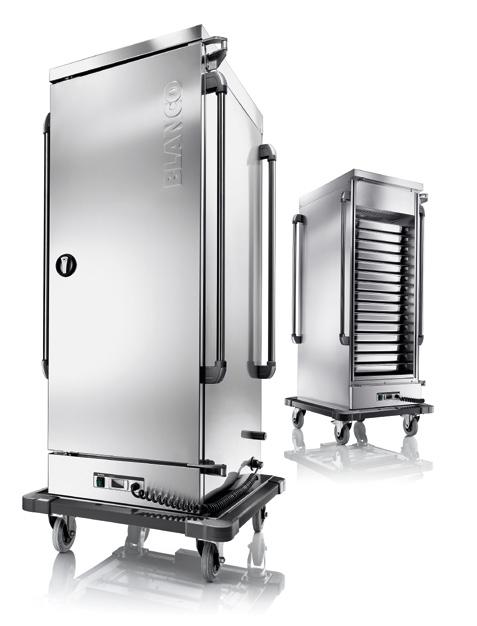 6 COOLING TROLLEY. Cold foods will stay refreshingly cool in the BLANCO banquet trolley with convection cooling.