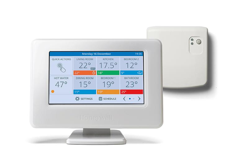 evohome WiFi controller The multi-zone evohome controller controls the time and temperature of up to 12 heating zones plus a domestic hot water supply if required.
