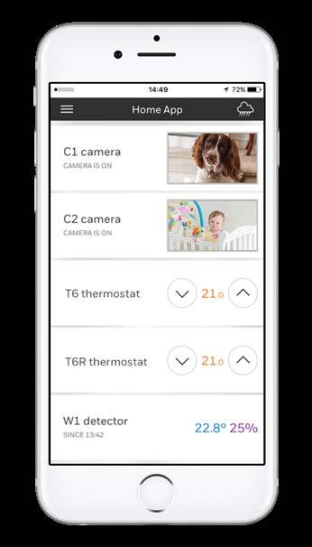 evohome Wi-Fi and Single Zone Thermostats Control your heating from anywhere with your smartphone or tablet View and change your temperature settings and heating schedule Activate quick