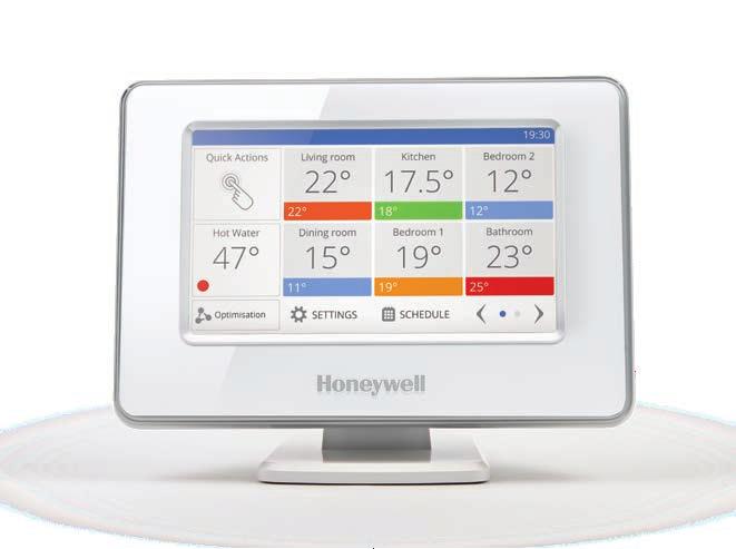 (Hydronic) Support Display Remote Access User Interface (requires OpenTherm bridge), via app and evohome controller Table stand or optional wall mount Full colour wireless display Built in Wi-Fi,