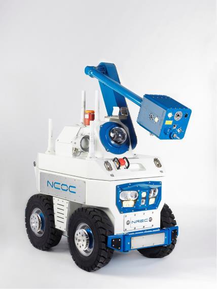 The Sensabot The Robot ATEX zone 1 certify mobility platform, with a multitude of sensors Quick Deployment Container (incl docking station) Remote Control
