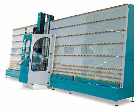topdrill nc Fully Automatic Vertical Double-Sided Drilling Center The topdrill nc is a fully automatic double-sided glass drilling machine with digital drilling heads and an automatic glass transport.