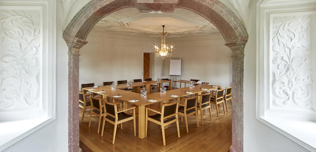 Castle flat rate Excellent including lunch One of our grand seminar rooms in the
