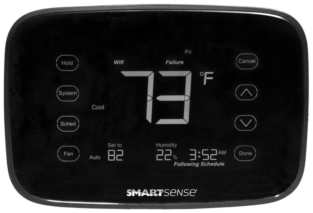 by Uni-Line SMART 5000 Wi-Fi Touchscreen Programmable Thermostat