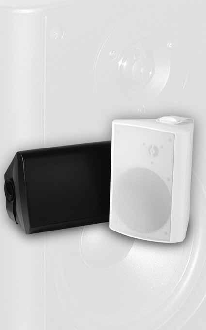 AO-520 & AO-620 OUTDOOR SPEAKERS I n s t a