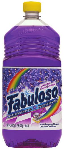 FABLOSO Professional and All Purpose Cleaners Economical, natural cleaner is ideal for