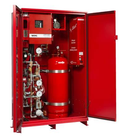 FireFlex N 2 Blast description The FIREFLEX N2 Blast integrated system consists of an integrated double interlock Electric/Pneumatic release preaction automatic sprinkler system combined with a