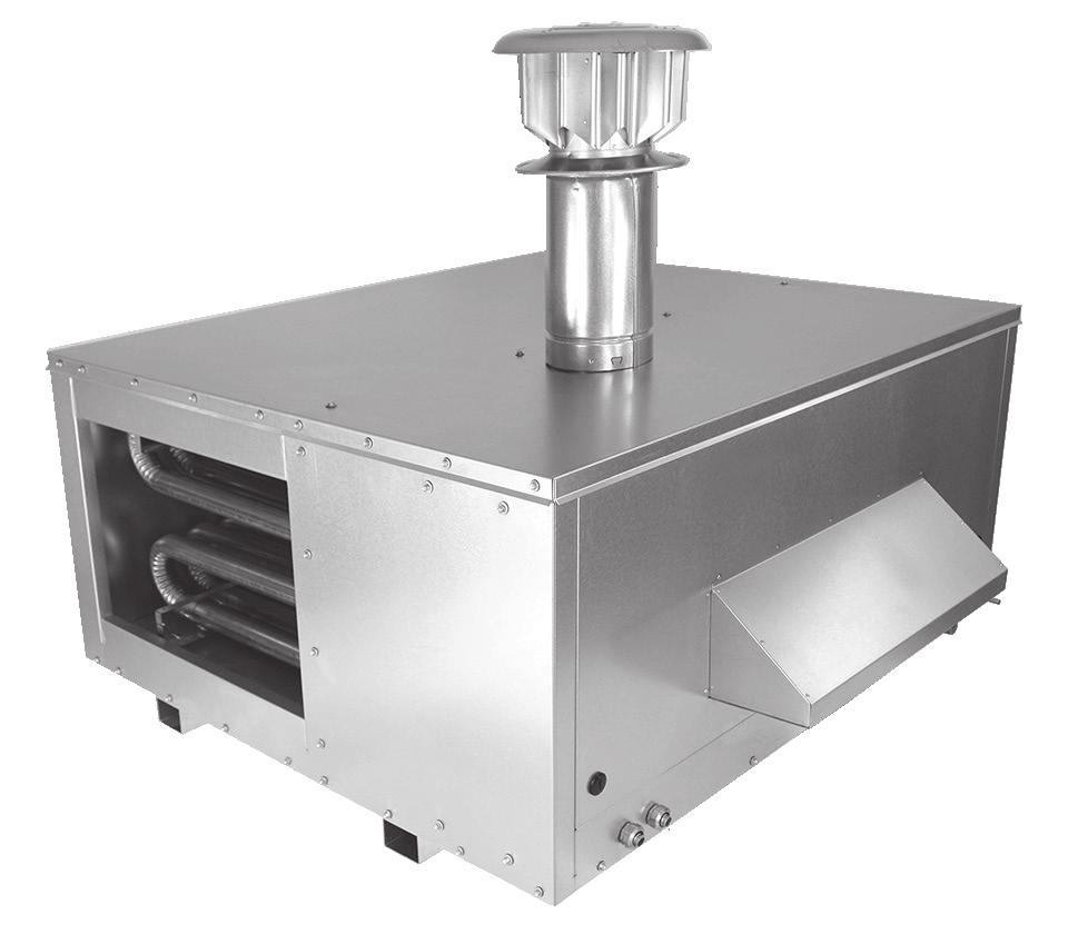 CONTROLS, OPTIONS & ACCESSORIES GH OUTDOOR Indirect Gas-Fired Duct Furnace Accessory ROOFTOP Indirect Gas-Fired Duct Furnace NEW Rooftop RT-NO shown SPECIFICATIONS Heater Type: Indirect Gas-Fired