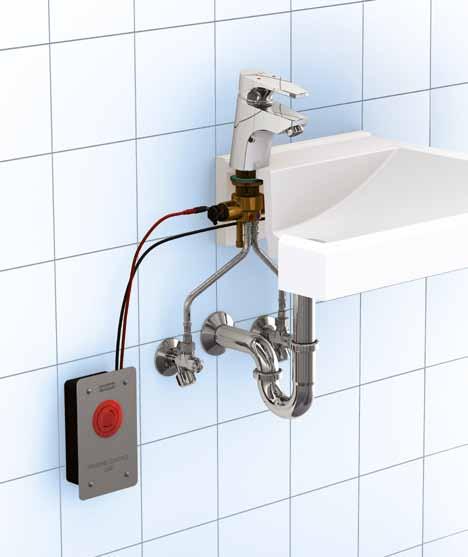 Thermal disinfections: For thermal disinfection, the temperature of the inner surface of the single-lever mixer is increased to 70 C for 5 minutes, in compliance with regulations.