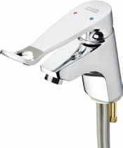 AQUAFIT single-lever mixer for accessible areas AQUAFIT single-lever mixer for accessible areas, with thermostatic scald-protection AQUAFIT single-lever mixer DN 15 with mixing cartridge, ceramic