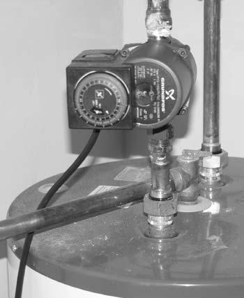 Close the supply water valve to the water heater located, in most cases, above the water heater on the cold water inlet to the hot water heater. 2.