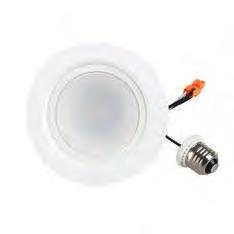 v11116 LED RETROFIT DOWNLIGHT - Environmentally friendly; mercury free - Over 6% energy savings compared to traditional incandescent bulb - Suitable for damp locations - (Available on