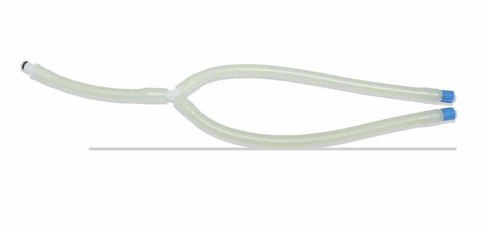 3 - Hose and Luer with port nozzle - 12 pack MED3084.