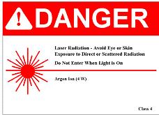 Section XX Warning Signs and Labels A.