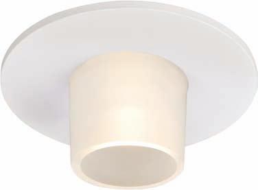DECORATIVE TAPERED GLASS CYLINDER Tapered Glass Cylinder is a downlight trim with the option of