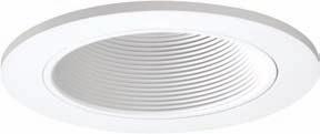 H3 TRIMS A NEW DIMENSION IN RECESSED LIGHTING Recessed lighting has always been popular for its ability to deliver effective lighting while maintaining an unobtrusive ceiling appearance.