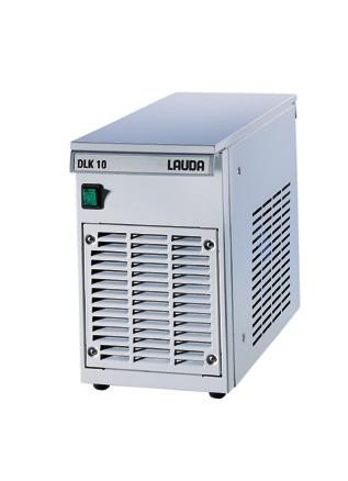 Through-flow coolers Through-flow coolers LAUDA through-flow coolers upgrade any type of heating thermostat with pump connections to a high-quality cooling thermostat and thus allow working below