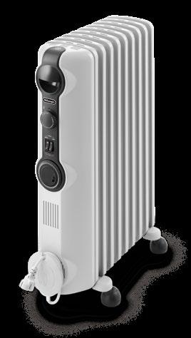 RADIA S OIL COLUMN HEATERS 11 TRRS0920T 2000 WATT MAX POWER TRRS0715T 1500 WATT MAX POWER Manual energy-saving room thermostat