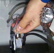 side.? Remove air pressure switch tube from air pressure switch.