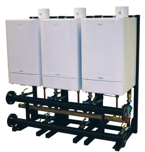 EVOMAX CASCADE LOW HEIGHT FRAME & HEADER KITS BOILER FRAME AND HEADER KITS The Low Height Frame and Header Kits make installation much simpler in circumstances of reduced headroom, offering an option