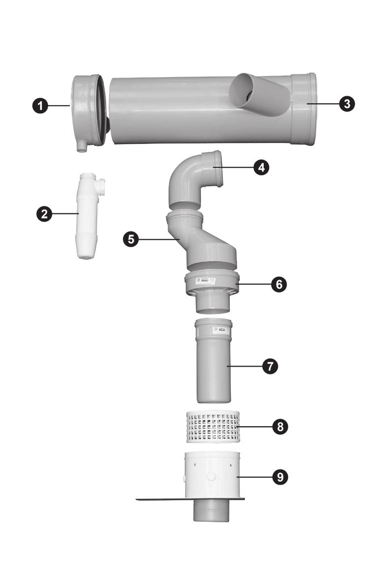 This creates a single flue connection point for a flue specialist to design to knowing that the boiler installation is efficient and safe.