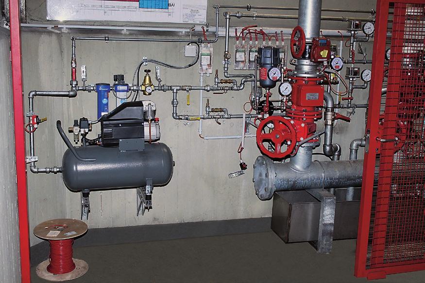FIRE CONTROL SOLUTION WITH DRYPOINT M PLUS Frost protection for dry sprinkler systems Compressed air condensate and frost are a dangerous mixture for dry sprinkler systems: freeze-ups and the
