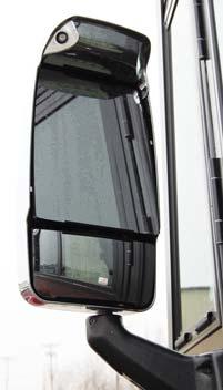 NOTE: Set screws may be located on the opposite side of the mirror arm. Passenger side mirror is similar.