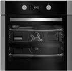 fan grilling, fan defrost and full grill cooking Programmable LED Timer Programmable LED timer allows you to pre-set your oven in advance Catalytic Liners On The Back Wall Cleverly absorb cooking