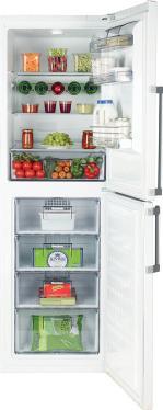 Antibacterial door seals Chrome wire rack Chrome coated bottle retainer Twist and serve ice cube maker Two large salad