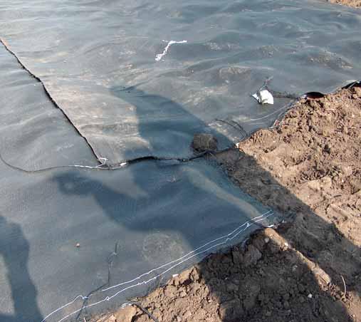 Reinforcement Geotextile Placed A multifilament high