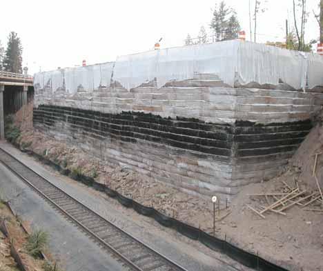 Mechanically Stabilized Earth (MSE) Mechanically stabilized earth walls and slopes are constructed with reinforced soil and consist of horizontal
