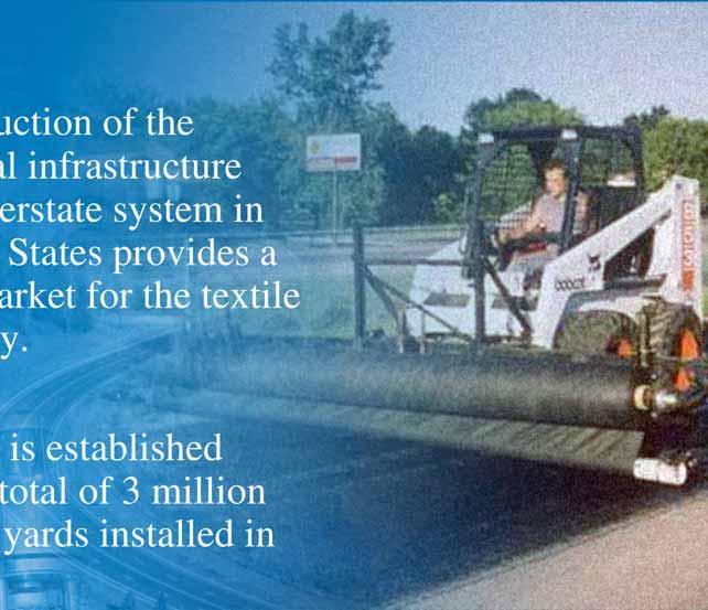1970s Construction of the national infrastructure and interstate system in United States provides a new