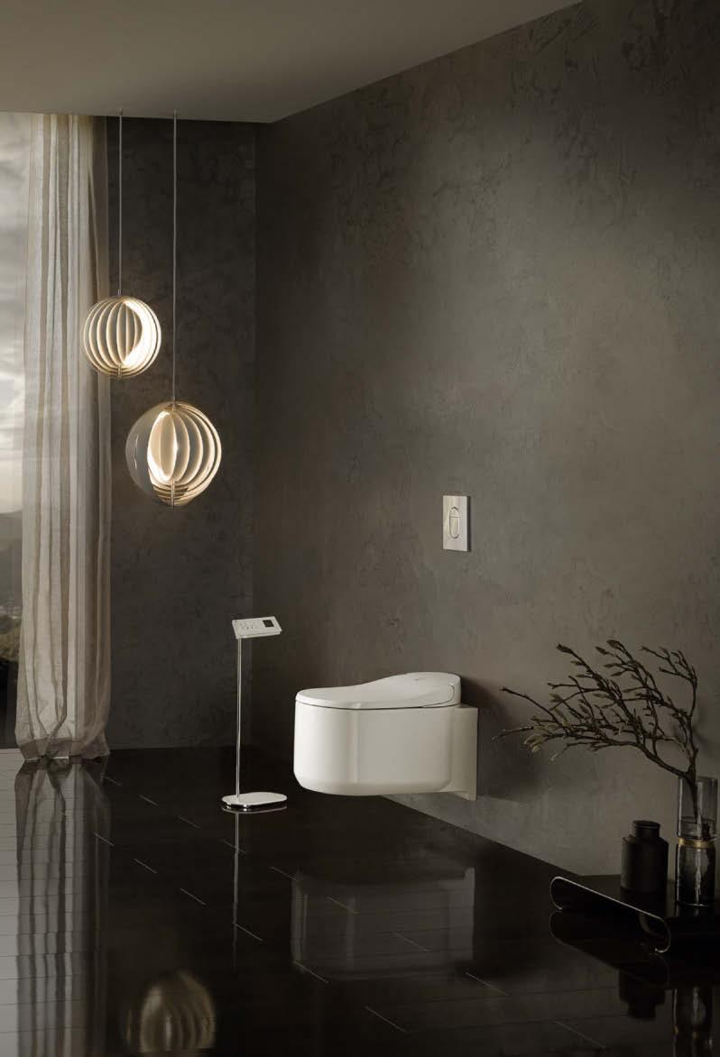 WELCOME TO A CATEGORY OF CLEAN: GROHE SENSIA ARENA Softer on the skin, more soothing and more hygienic than wiping with