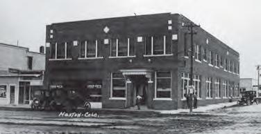 Fire was a major threat, destroying many of Haxtun s early businesses. Colorado Avenue, c. 1910s 206 N.