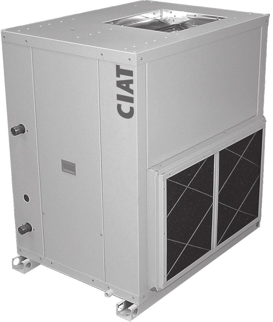 Chiller units and air-water heat pumps Cooling capacity: Heating capacity: 6, to 6,6 kw 8, to 69,4 kw ENVIRONMENTALLY FRIENDLY HFC R407C PROTECTION DE L'ENVIRONNEMENT Silent and compact design