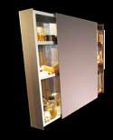 RHINE stainless steel mirror shave cabinet 600mm $582