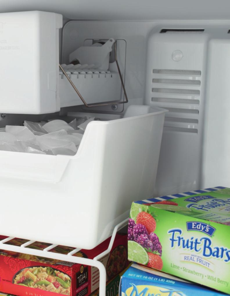 TOP-FREEZER REFRIGERATORS Classic configuration with top innovations EasyView system Thoughtful design keeps everything in sight to help you find just what you re looking for.